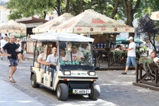 Туристи в центрі Львова